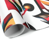 民族パターン、民族デザイン、民族 ラッピングペーパー (ロールコーナー)