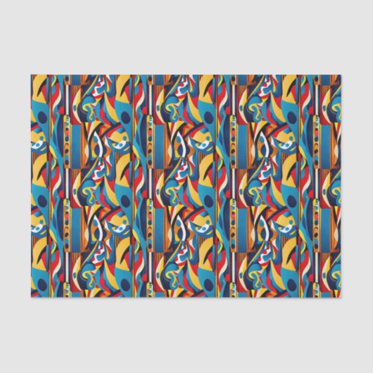 民族パターン、民族デザイン、民族 薄葉紙 (正面)