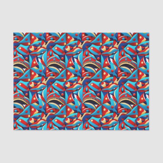 民族パターン、民族デザイン、民族 薄葉紙 (正面)