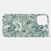 民族フローラのシームレスなパターン民俗ろうけつ染め Case-Mate iPhoneケース (裏面 (横))