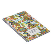 民族フローラの葉 ノートブック (右側)