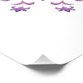 民族フローラ曼荼羅。 ポスター (コーナー)