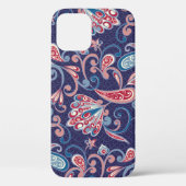 民族フローラ:抽象芸術オリエンタルシームレス。 Case-Mate iPhoneケース (裏面)