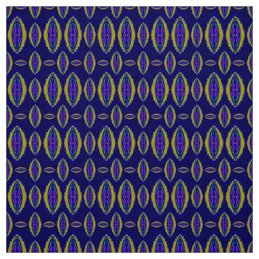 民族プリント ファブリック (見本)