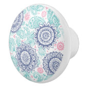 民族ペイズリーパターン セラミックノブ (右)