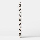 民族モダンオーナメント。白黒ヴィンテージ Case-Mate iPhoneケース (裏面 / 右)