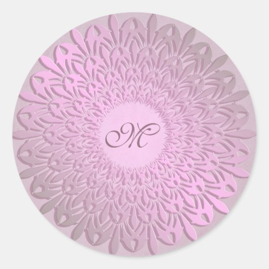 民族勾配曼荼羅 ラウンドシール (正面)