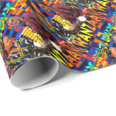 民族包装紙 ラッピングペーパー (ロールコーナー)