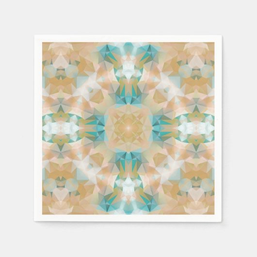 民族国家オーナメント スタンダードカクテルナプキン (正面)