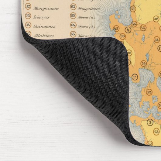 民族地図No 3 マウスパッド (コーナー)