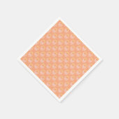 民族幾何学柄ペイズリー花柄シームレス パターン スタンダードカクテルナプキン (角)