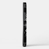 民族幾何学縁どインディアン、抽象芸術。 Case-Mate iPhoneケース (裏面 / 右)