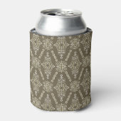 民族手描きボホタイル 缶クーラー (缶正面)