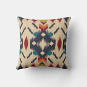 民族抽象芸術:部族の幾何学的プリント。 クッション (裏面)