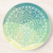 民族曼荼羅花房宝感動的 コースター (正面)