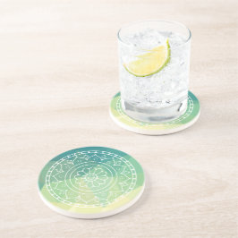 民族曼荼羅花房宝感動的 コースター