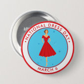 民族服装日 缶バッジ (正面&裏面)