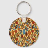 民族様式 キーホルダー (正面)