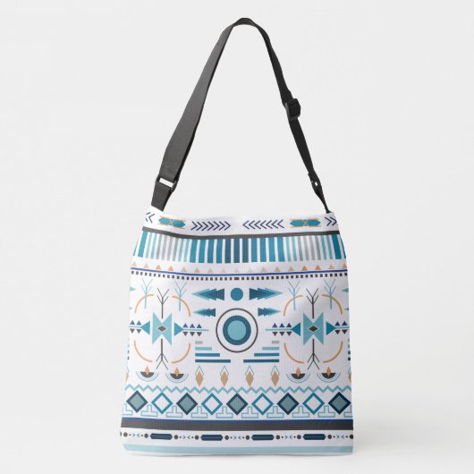 民族様式 クロスボディバッグ (裏面)