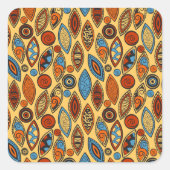 民族様式 スクエアシール (正面)