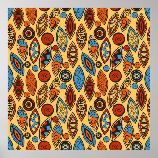 民族様式 ポスター (正面)