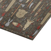 民族狩りパターン カッティングボード (角)