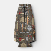 民族狩りパターン ボトルクーラー (裏面)