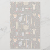 民族狩り型 便箋 (正面)