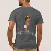 民族王子ジェンダーの暴露 Tシャツ (裏面)