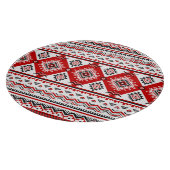 民族白黒赤、ウクライナのモチーフ。 カッティングボード (角)