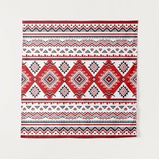 民族白黒赤、ウクライナのモチーフ。 タペストリー (正面)