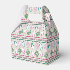 民族的なボホの羽 フェイバーボックス