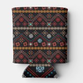 民族的ボホ:部族カラフルのシームレス。 缶クーラー (裏面)