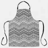 民族的モチーフ2 エプロン (正面)