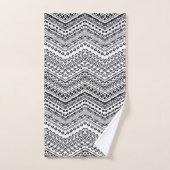 民族的モチーフ2 バスタオルセット (ハンドタオル)