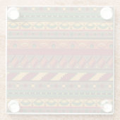 民族的背景 ガラスコースター (裏面)