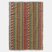 民族的背景 スローブランケット (正面縦)