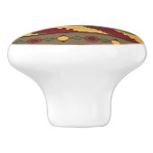 民族的背景 セラミックノブ (側面)