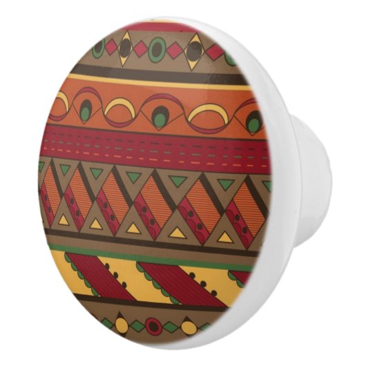 民族的背景 セラミックノブ (右)