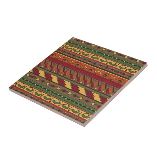 民族的背景 タイル (側面)