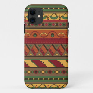 民族的背景 iPhone 11 ケース