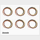 民族統一ステッカーを貼る スクエアシール (シート)