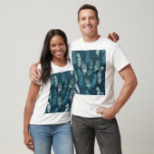 民族羽:シームレカラフルスパターン。 Tシャツ (ユニセックス)