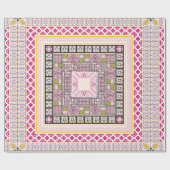 民族芸縁ど術 ラッピングペーパー (フラット)