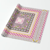 民族芸縁ど術 ラッピングペーパー (アンロールド)