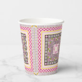 民族芸術 紙コップ (裏面)