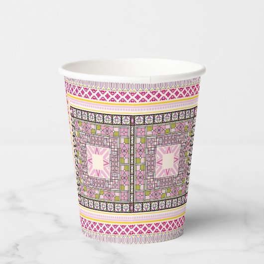 民族芸術 紙コップ (右)