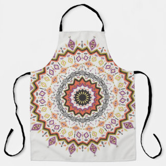 民族装飾：ヴィンテージ先住民オーナメント エプロン