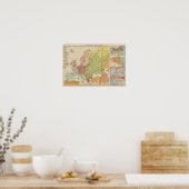 民族誌的ヨーロッパ ポスター (キッチン)