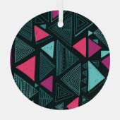 民族部族ボホ：ドードルヴィンテージ。 ガラスオーナメント (裏面)